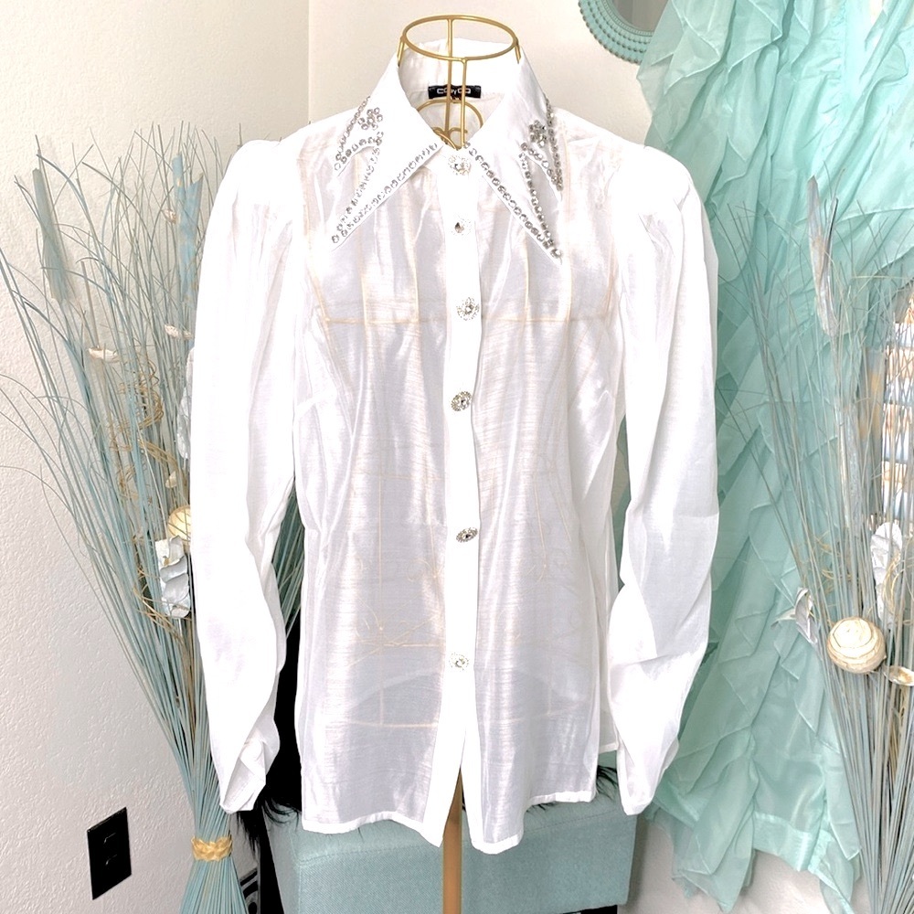 Embellished Jewel Blouse